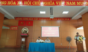 HỘI ĐỒNG NHÂN DÂN PHƯỜNG LONG SƠN KHOÁ II, NHIỆM KỲ 2021-2026 TỔ CHỨC KỲ HỌP THỨ 7