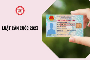 LUẬT CĂN CƯỚC 2023 - LUẬT SỐ 26/2023/QH15