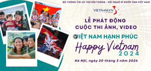 Tuyên truyền, hưởng ứng cuộc thi ảnh, video “Việt Nam hạnh phúc - Happy Việt Nam 2024”